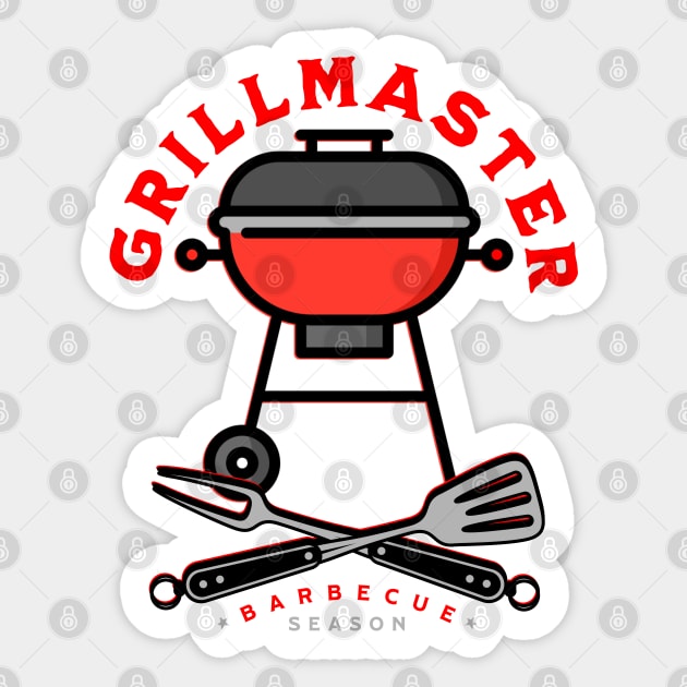 Grillmaster, Barbecue Season Sticker by HolidayBug
